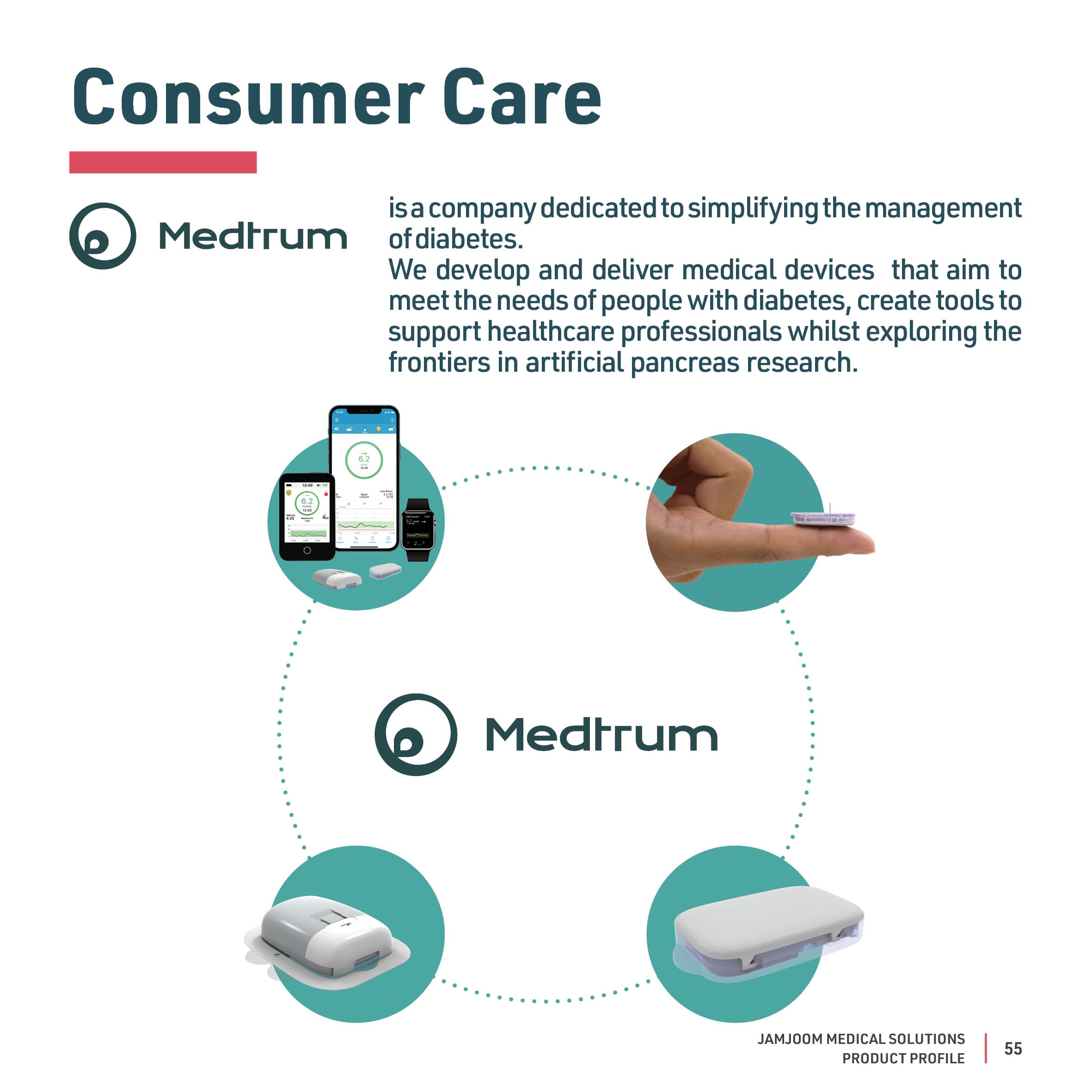 Self-learning AI makes your diabetes management easier catalogue profile from Medtrum.