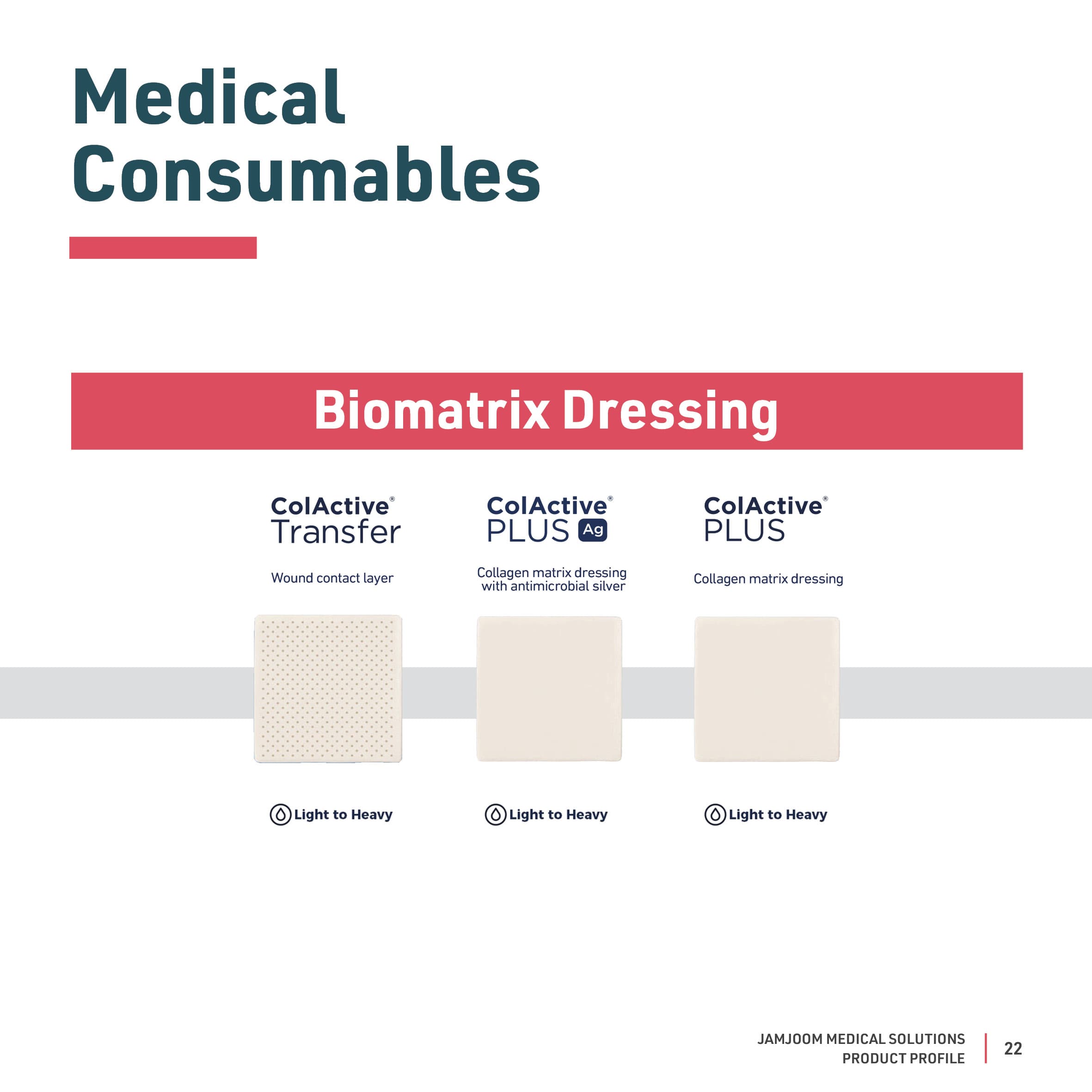 Biomatrix Dressing catalogue profile from Covalon.